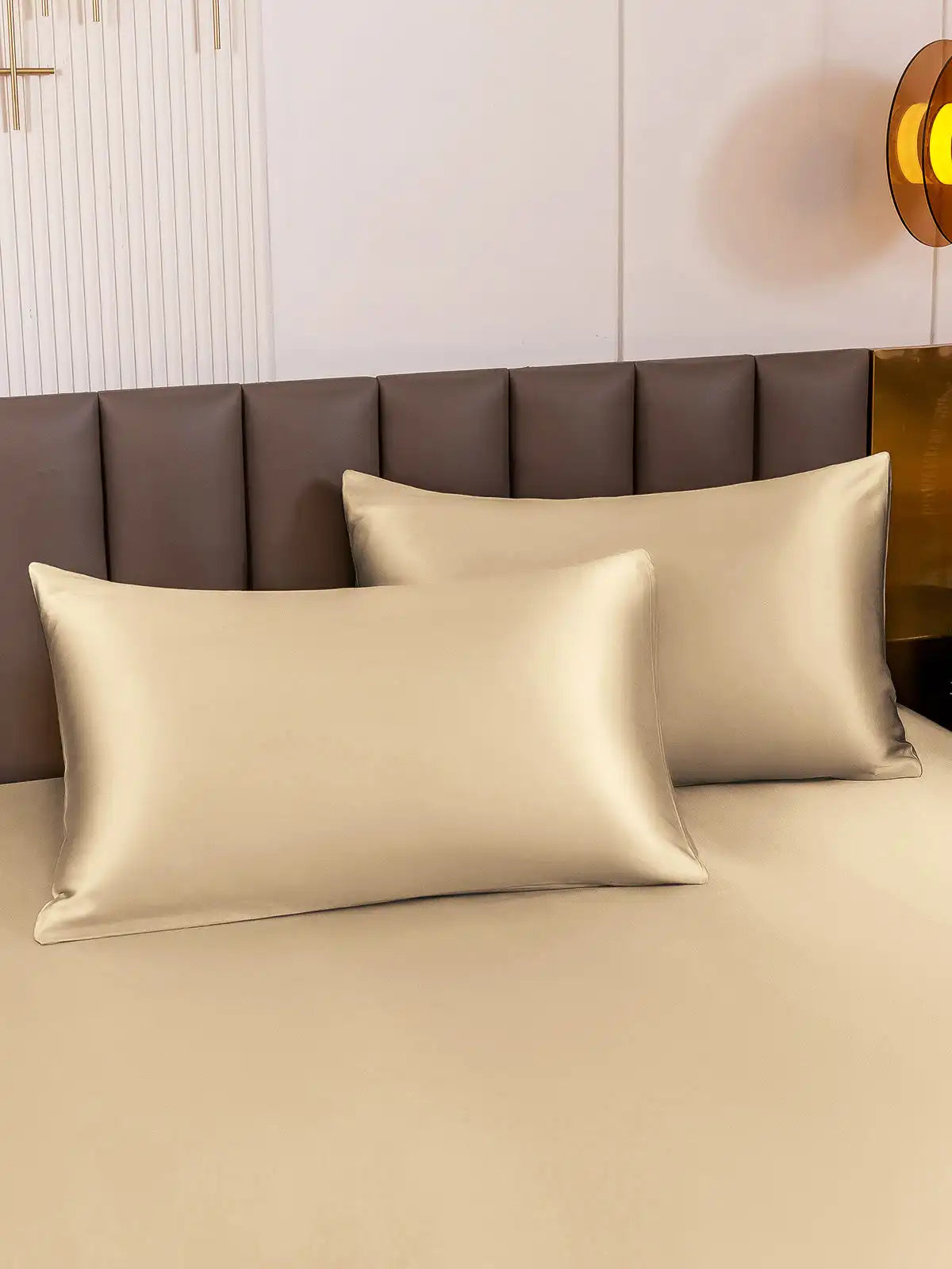 2Pcs 19Momme 100% Mulberry Silk Pillowcases Bundle - Envelope