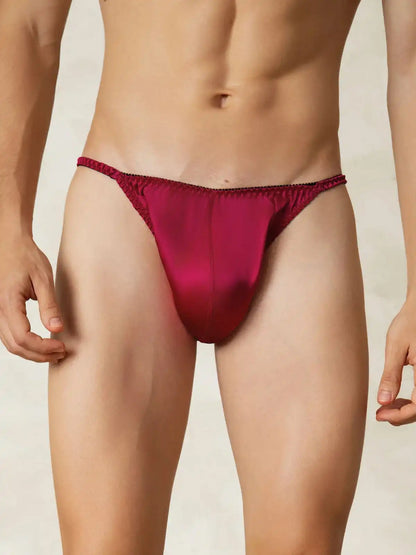 100% Mulberry Silk String Men's Underwear