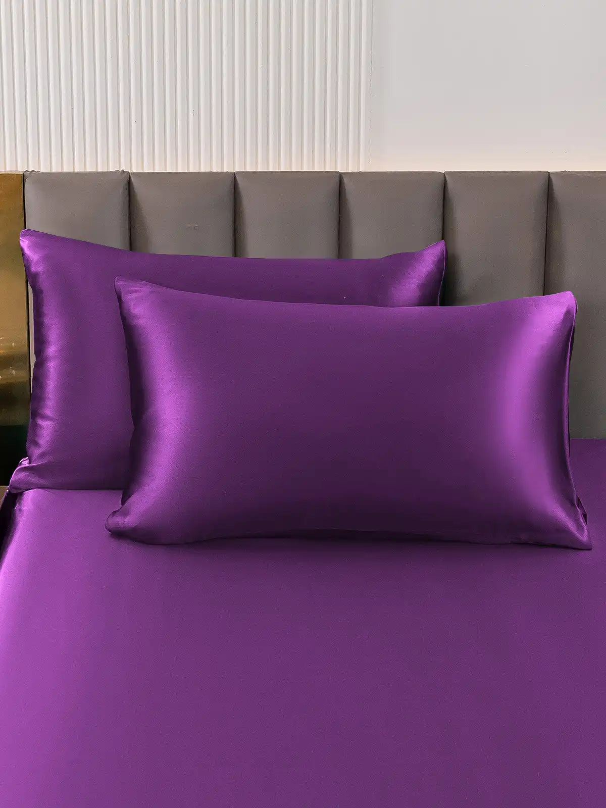 2Pcs 19Momme 100% Mulberry Silk Pillowcases Bundle - Envelope