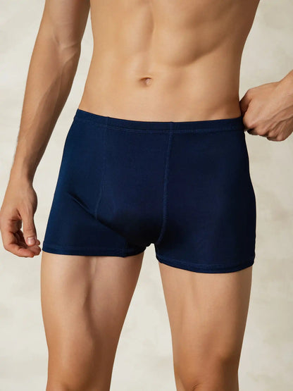 100% Mulberry Silk Men‘s Boxers Underwear