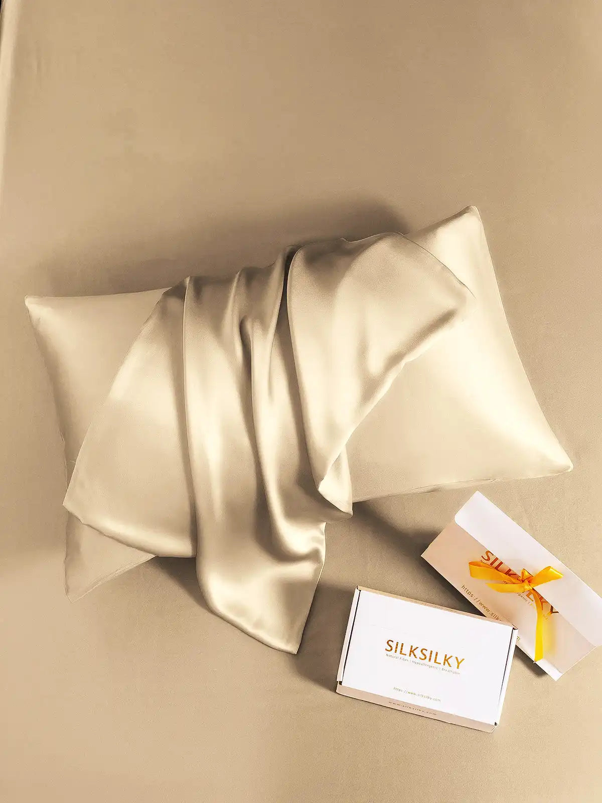 22Momme 100% Mulberry Silk Pillowcase - Envelope Closure