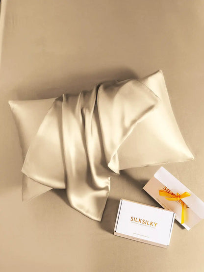 22Momme 100% Mulberry Silk Pillowcase - Envelope Closure