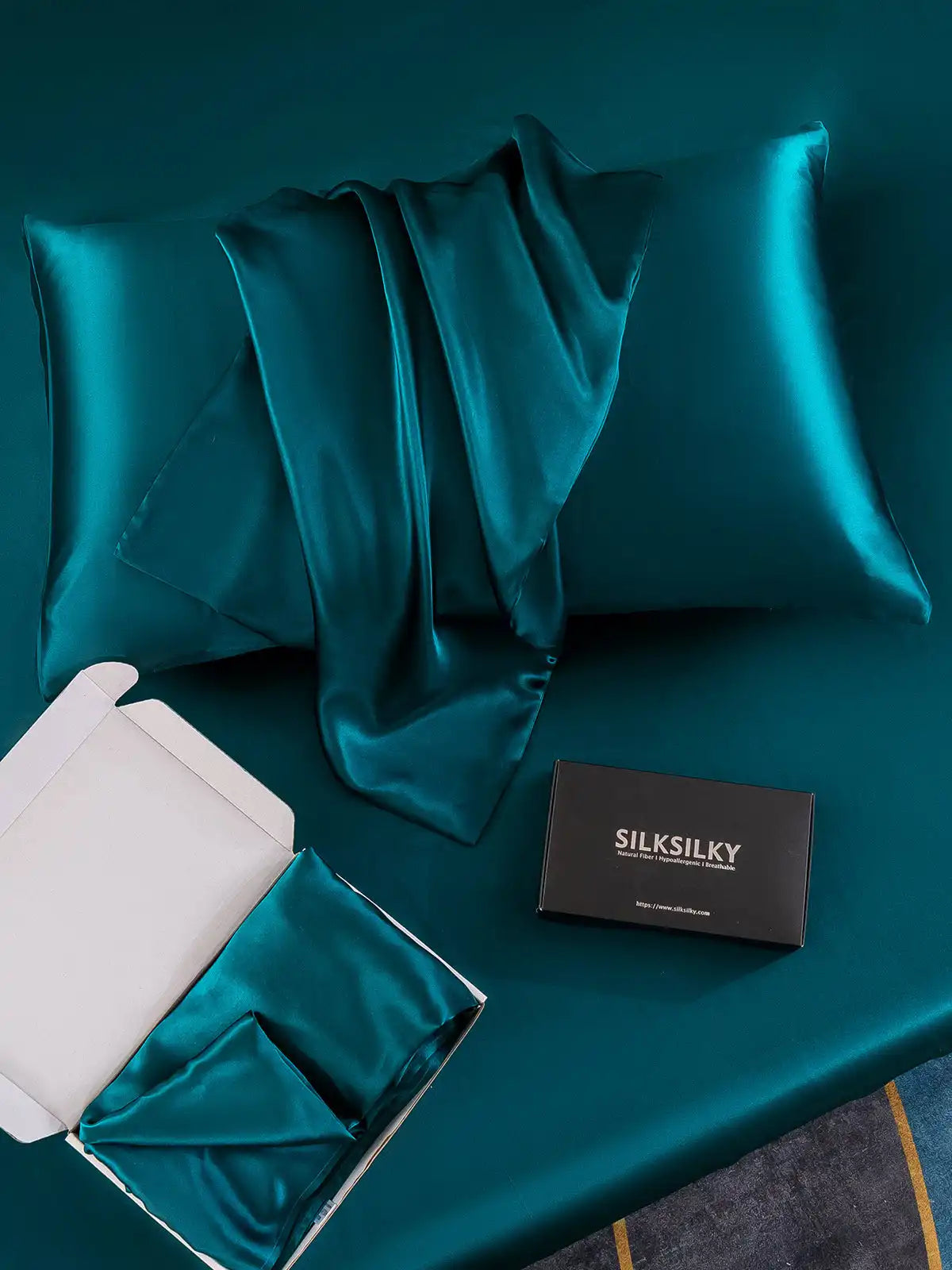 22Momme 100% Mulberry Silk Pillowcase - Envelope Closure