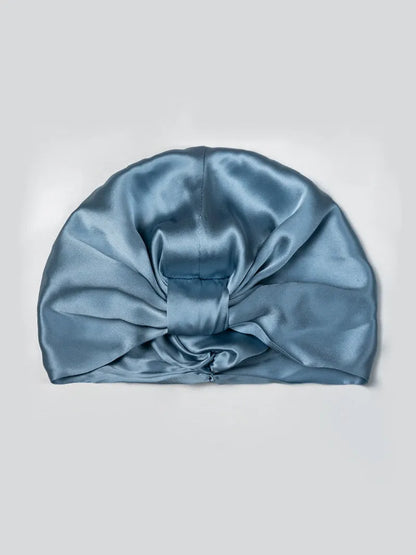 100% Mulberry Silk Sleep Cap Double Layer Night Turban Bonnet