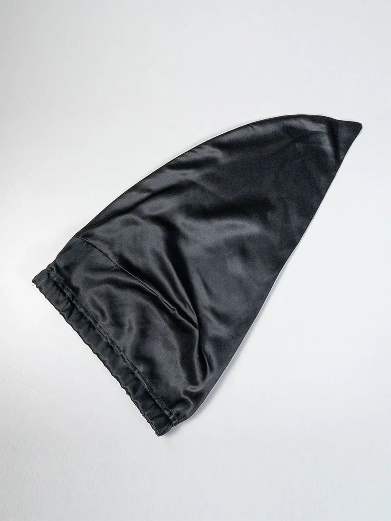 100% Mulberry Silk Sleep Cap Elasticated Bonnet