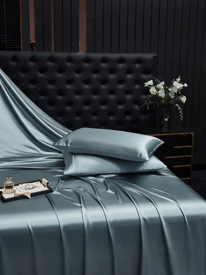 2Pcs 19Momme 100% Mulberry Silk Pillowcases Bundle - Envelope