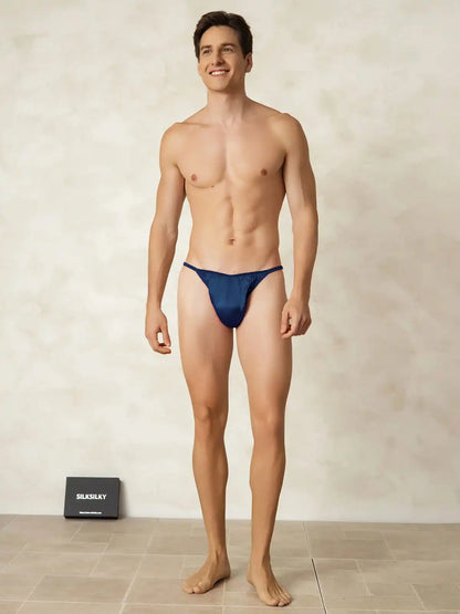 100% Mulberry Silk String Men's Underwear