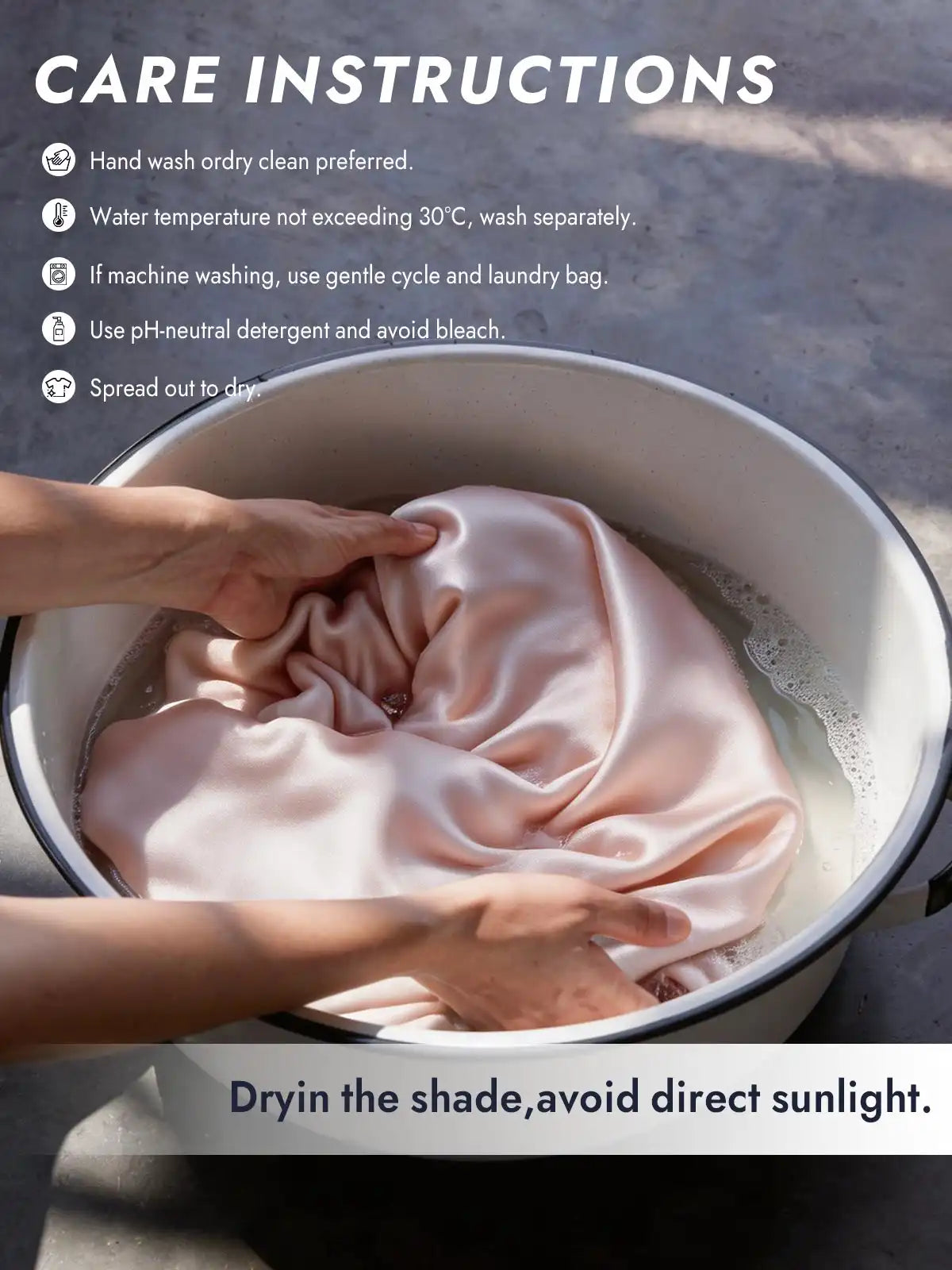25Momme Mulberry Silk Seamless Fitted Sheet
