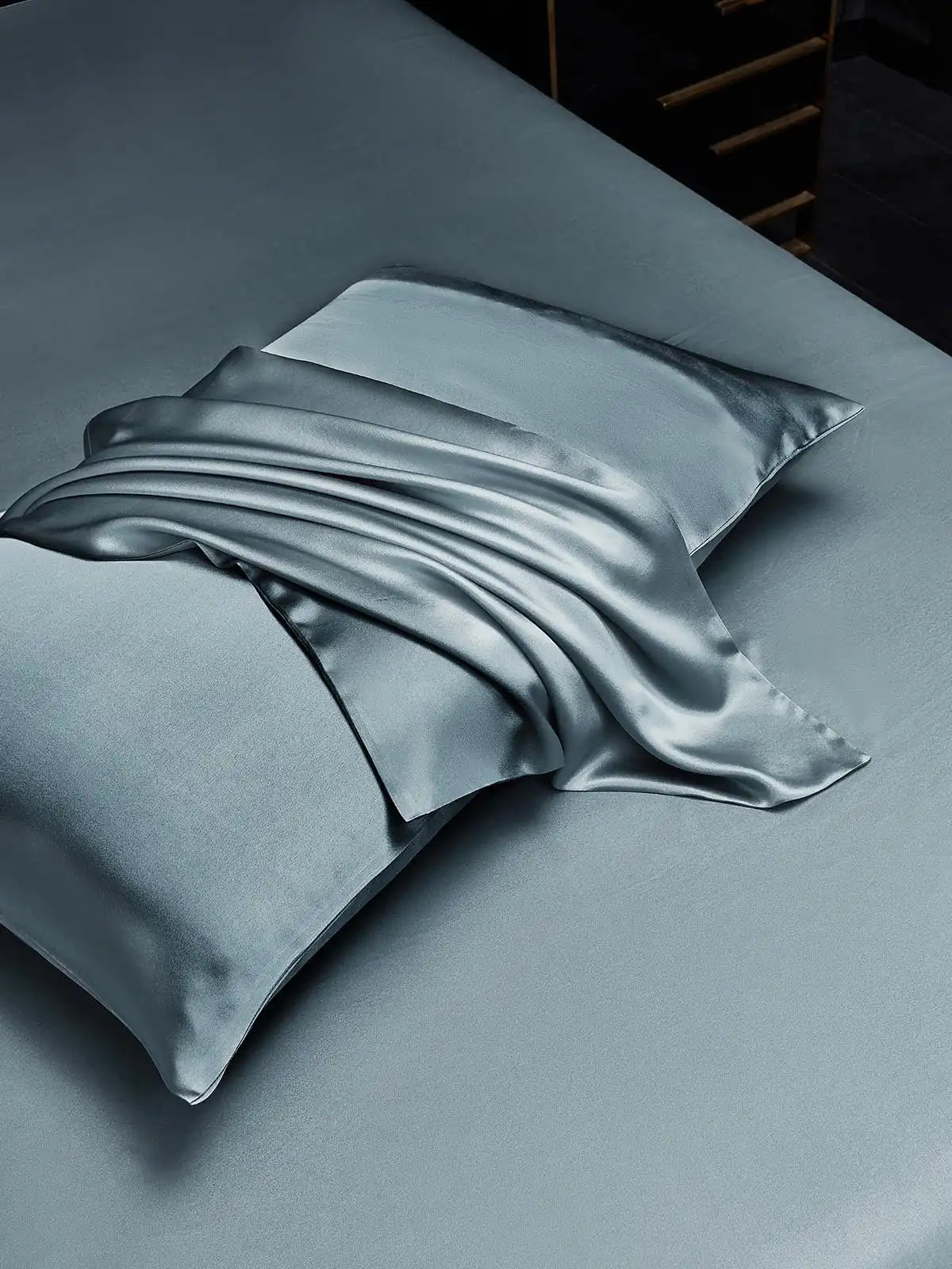 2Pcs 22Momme 100% Silk Pillowcases Bundle - Hidden Zipper