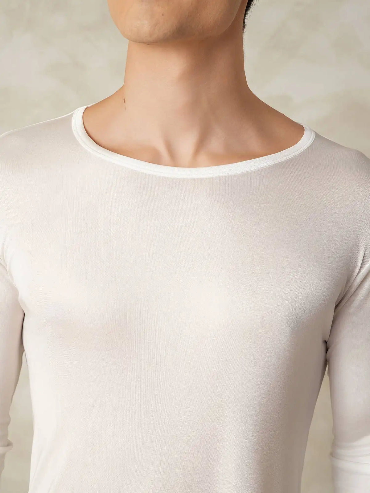 Men's Silk Jersey Long Sleeve Long Johns