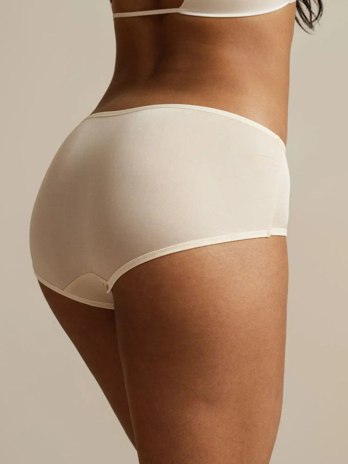 100% Mulberry Silk Comfort Casual Hipster Boyshort Panty