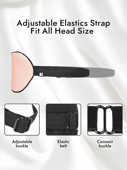 100% Mulberry Silk Elastic Band Sleep Eye Mask