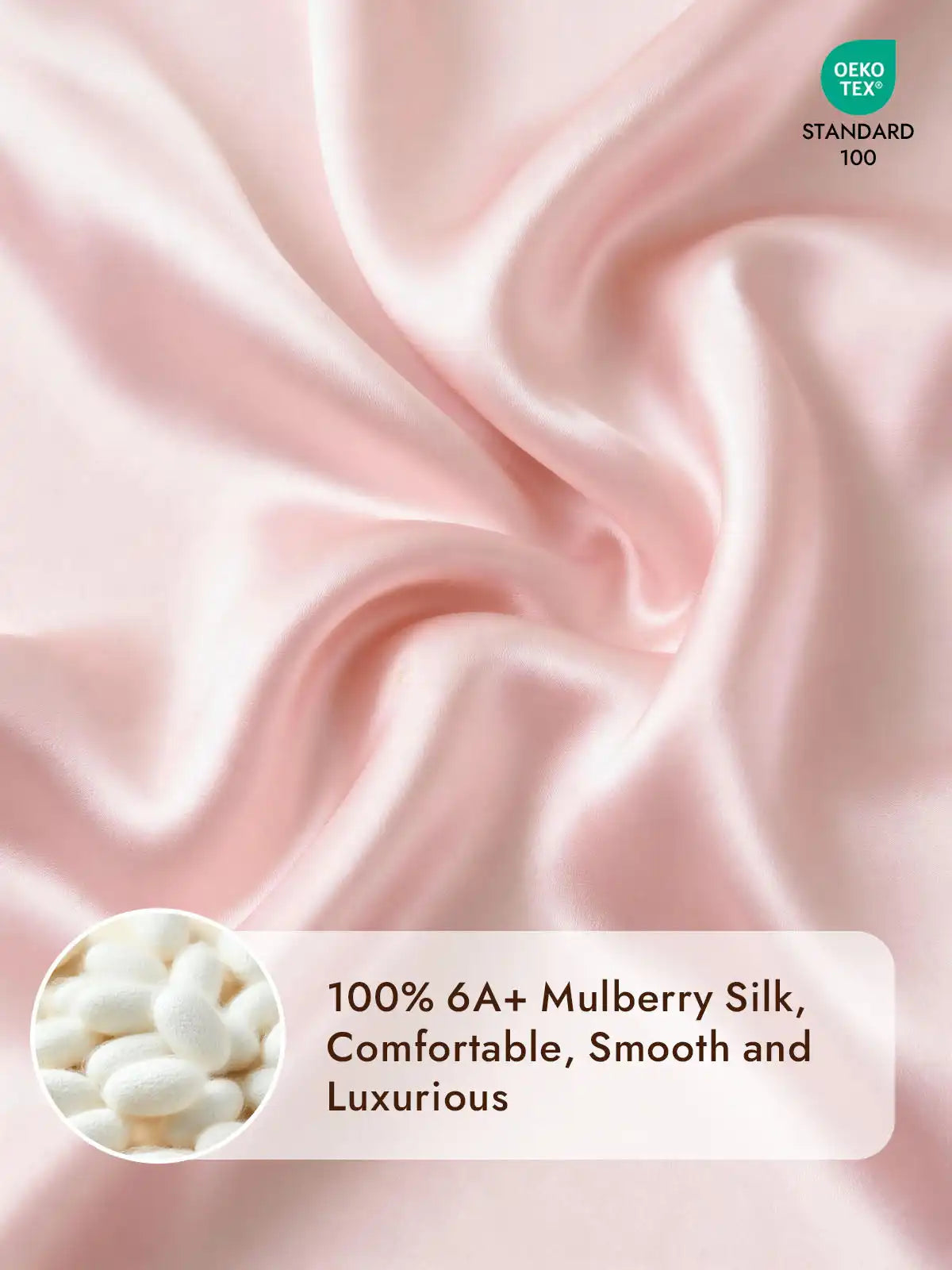 25Momme Mulberry Silk Seamless Duvet Cover (WITHOUT PILLOWCASES)