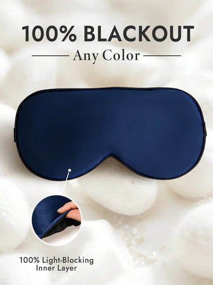 100% Mulberry Silk Elastic Band Sleep Eye Mask