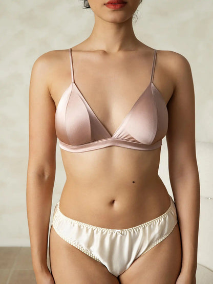Silk Jersey Wireless Sexy Bra