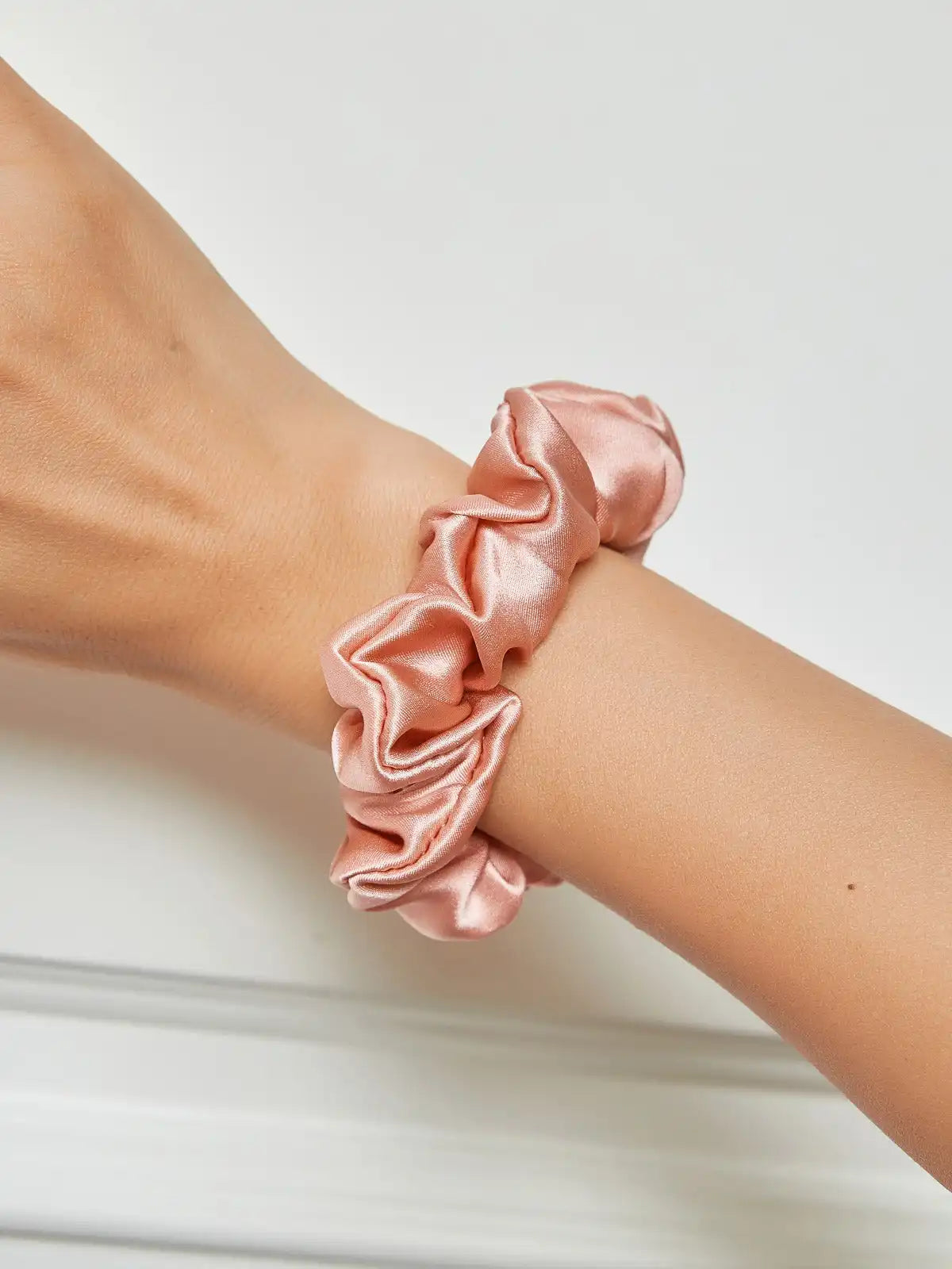 100% Mulberry Silk Soft Classic Hair Scrunchie - 2cm