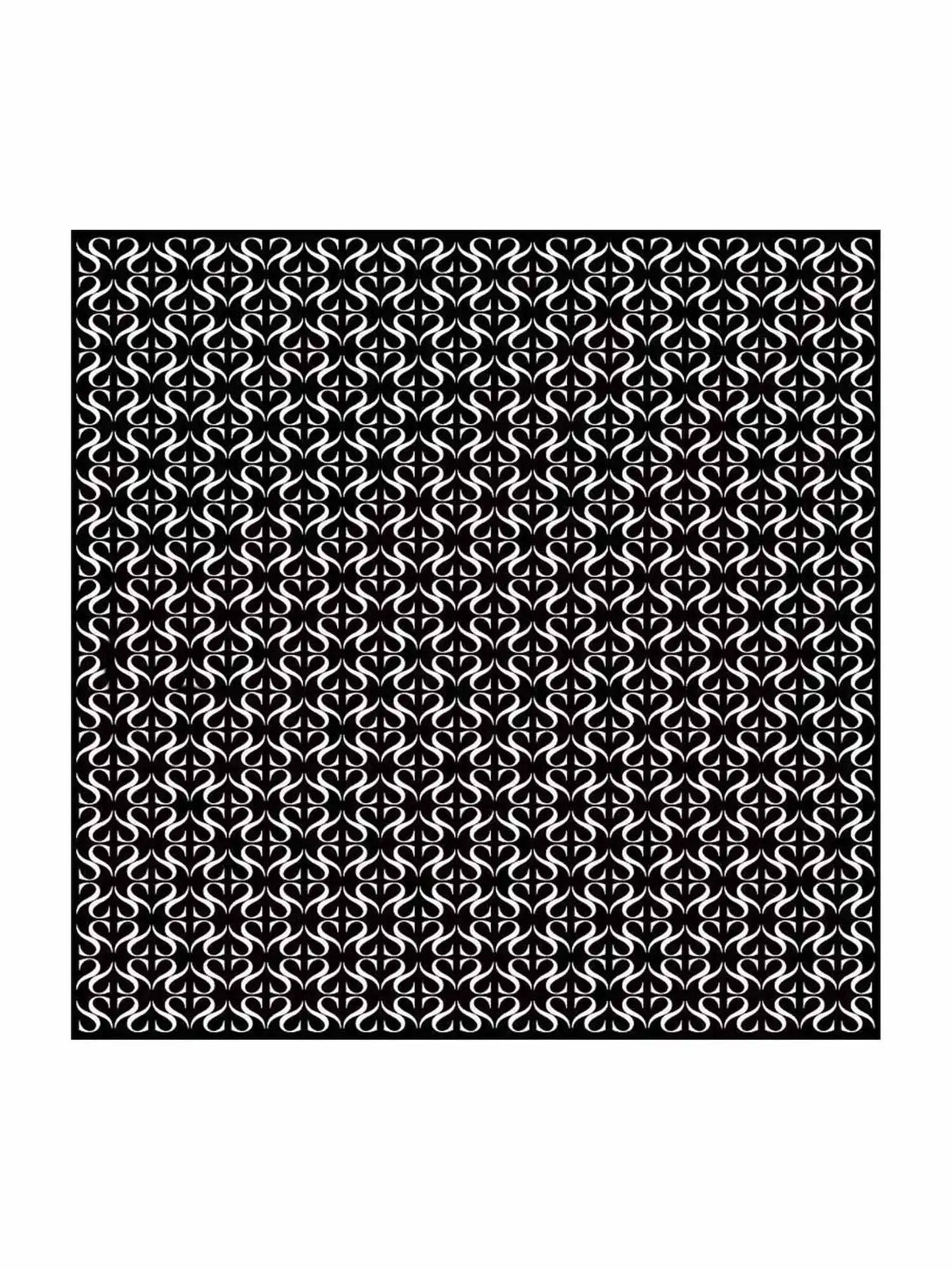 100% Mulberry Silk S Square Scarf - Size 90x90cm