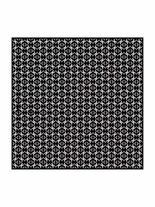 100% Mulberry Silk S Square Scarf - Size 90x90cm
