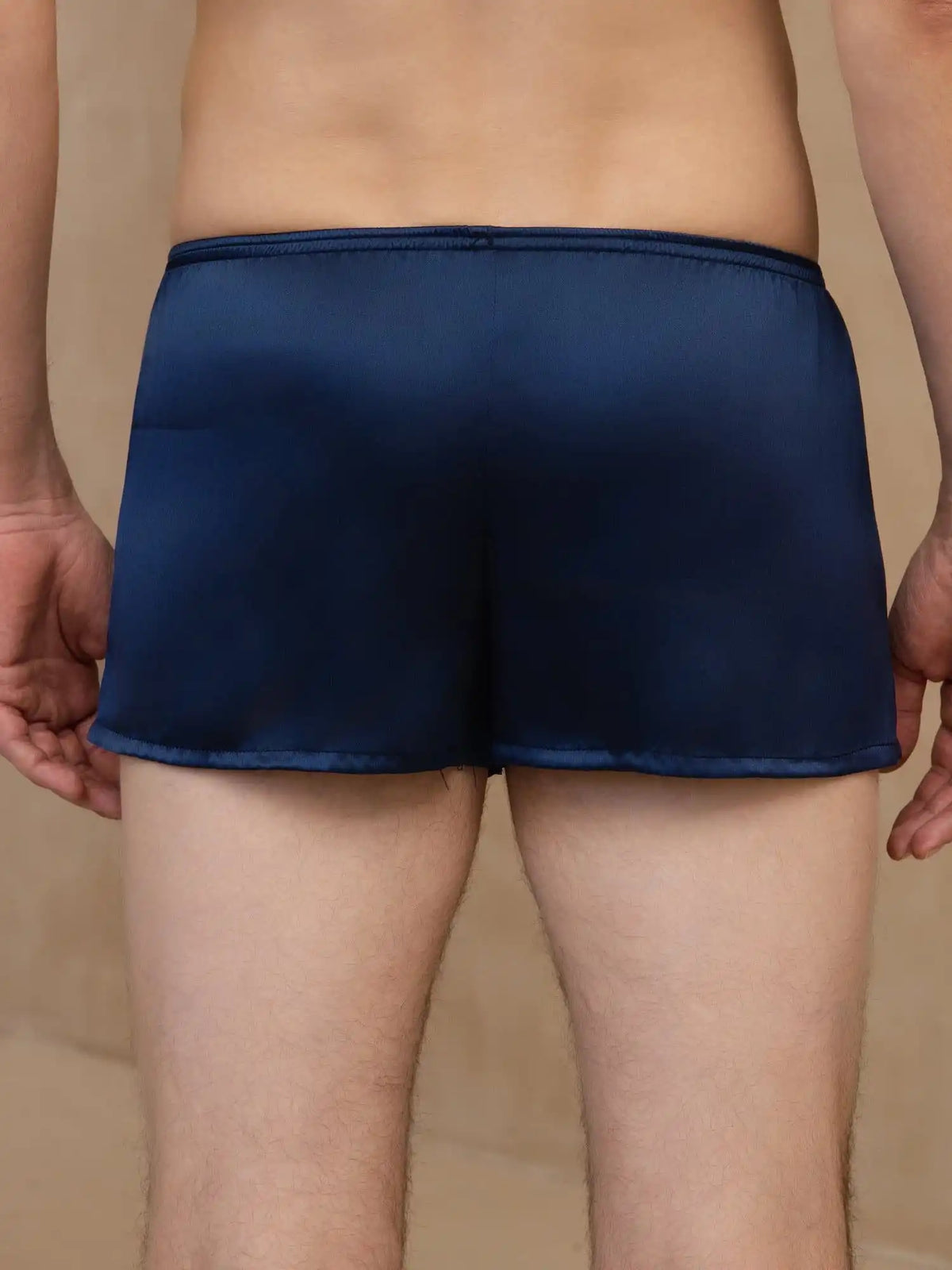 100% Mulberry Silk Men‘s Ultra Soft Comfy Boxer Underwear
