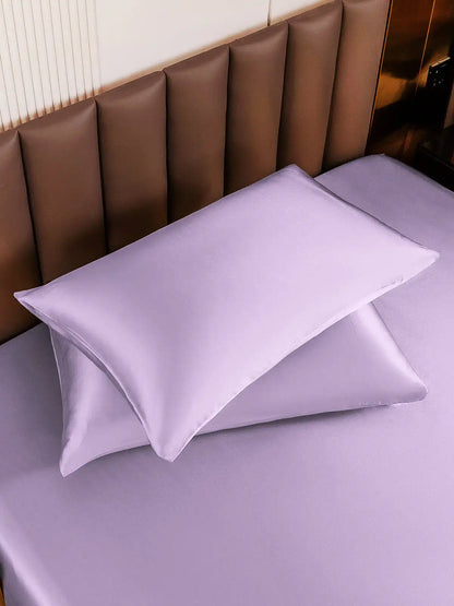 2Pcs 19Momme 100% Mulberry Silk Pillowcases Bundle - Hidden Zipper