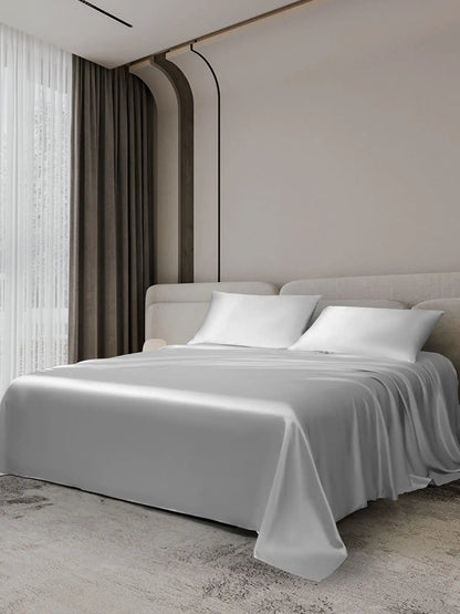 19Momme 3Pcs Silk Set Flat Sheet+2x Pillowcases