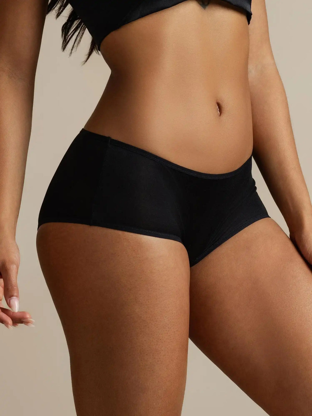 100% Mulberry Silk Comfort Casual Hipster Boyshort Panty