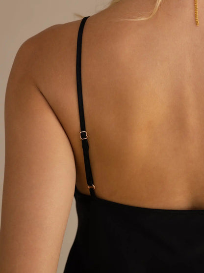 100% Mulberry Silk Women''s Adjustable Spaghetti Strap V Neck Camisole Top