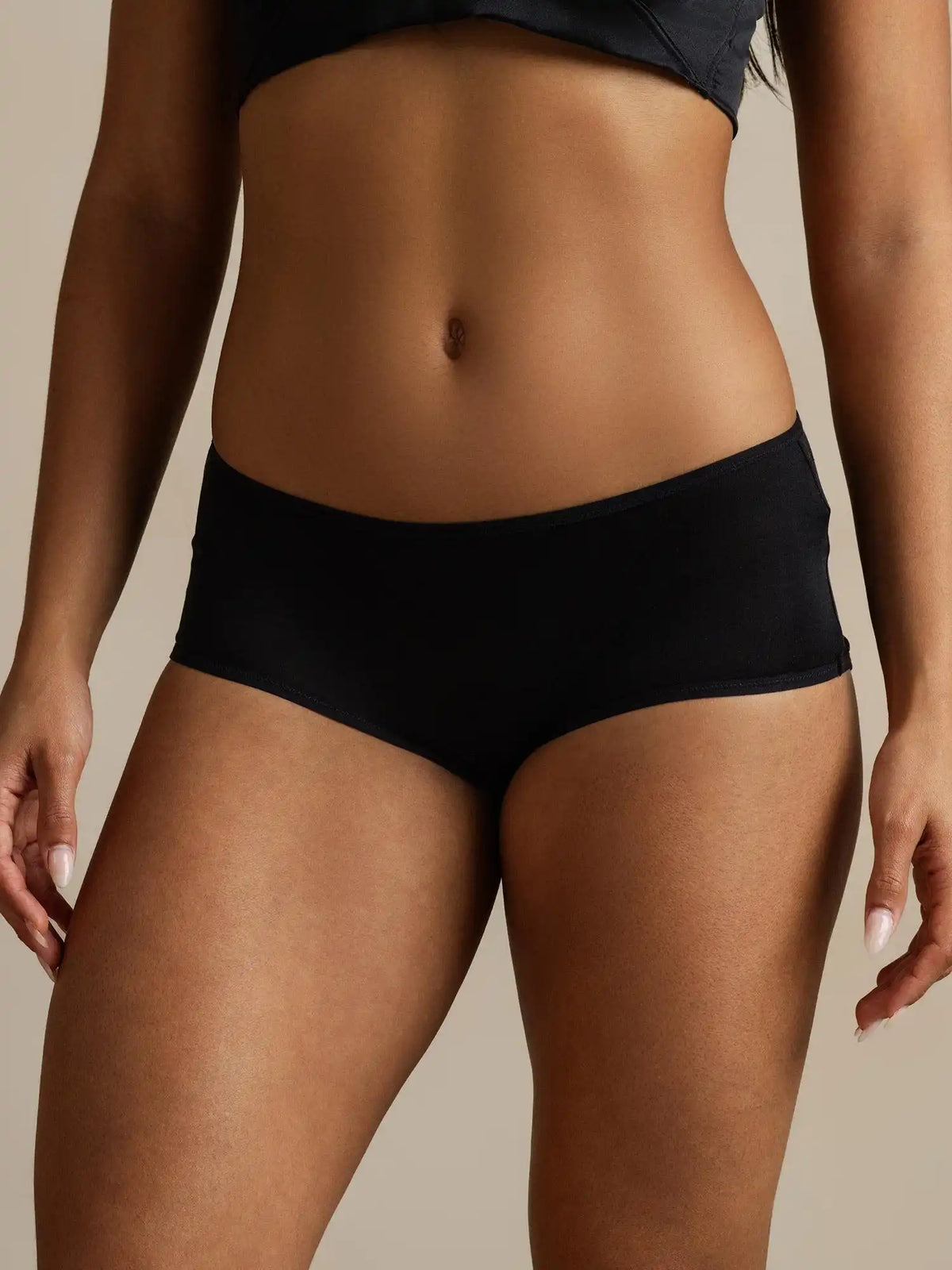 100% Mulberry Silk Comfort Casual Hipster Boyshort Panty
