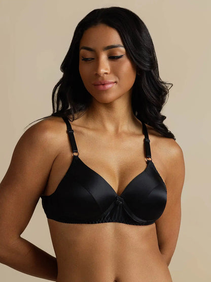 100% Mulberry Silk Classic Full Bra with Adjustable Straps