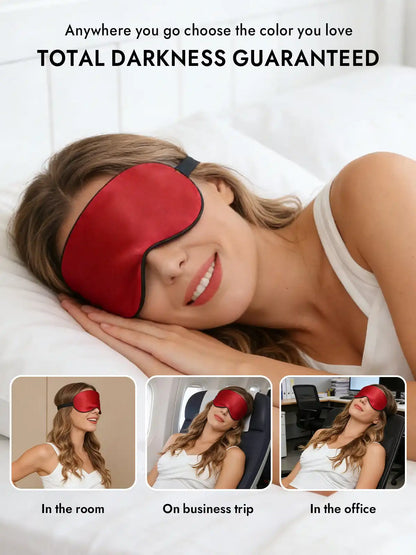 100% Mulberry Silk Elastic Band Sleep Eye Mask