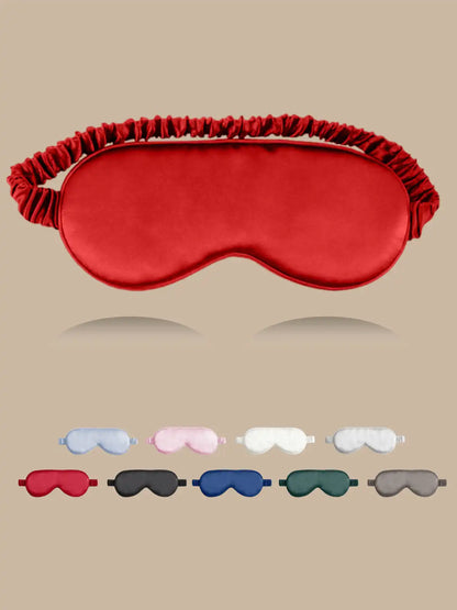 100% Mulberry Silk Sleep Eye Mask with Elastic Band