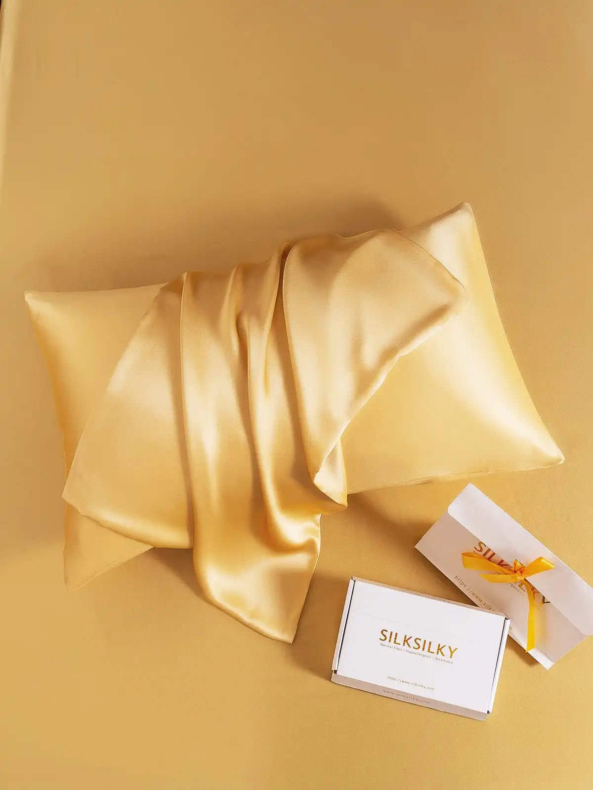 22Momme 100% Mulberry Silk Pillowcase - Envelope Closure