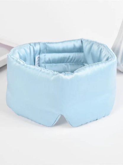 100% Mulberry Silk One Piece Silk Sleep Eye Mask With Velcro
