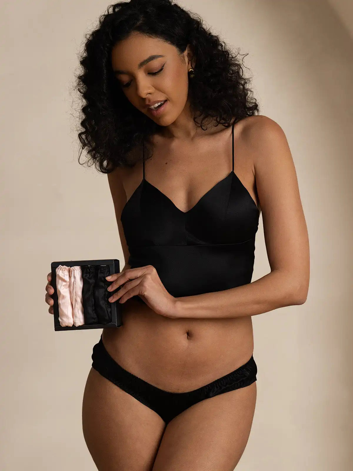 4Pcs Multi-color 100% Mulberry Silk Panties (Bra NOT Included)