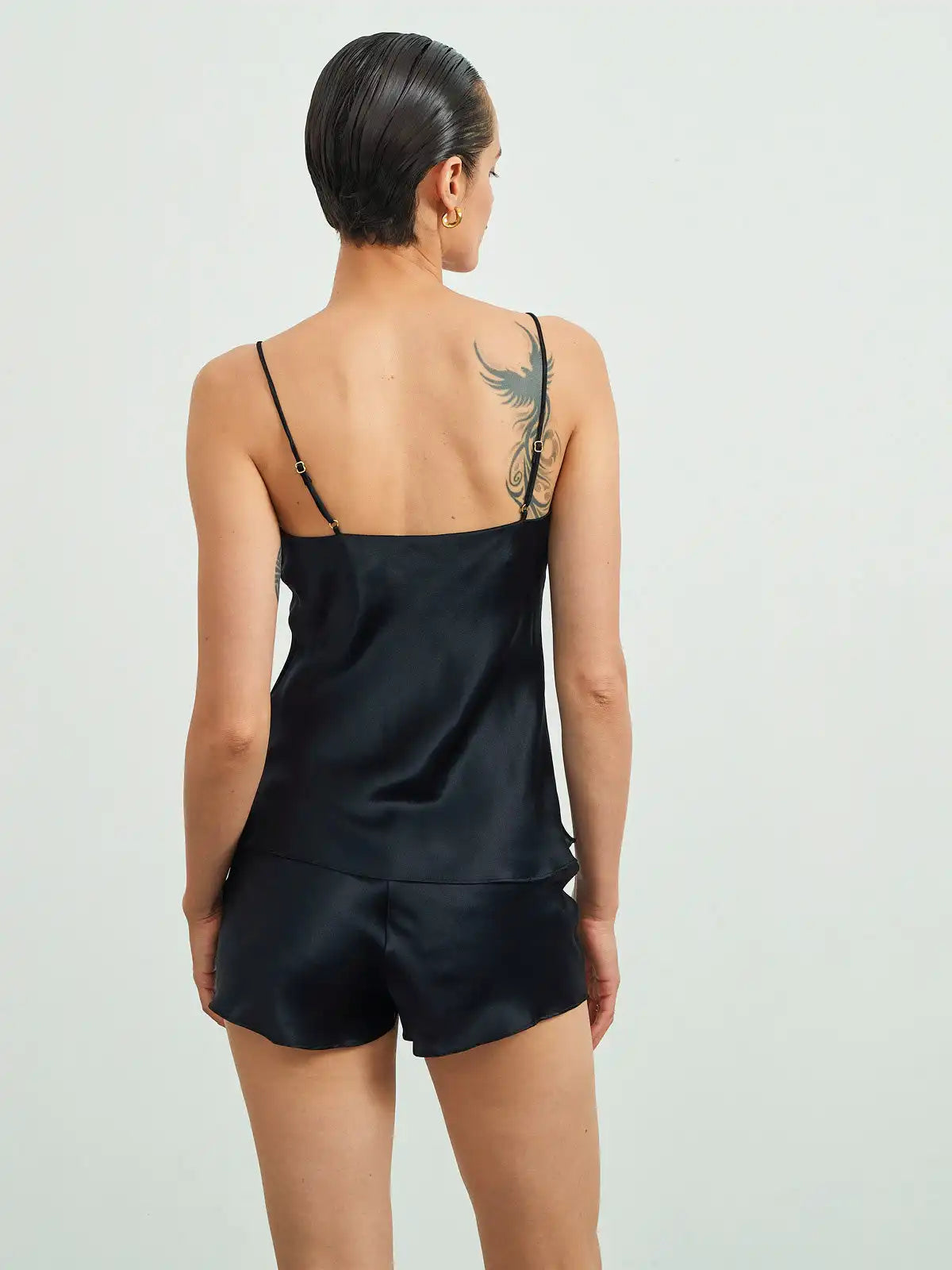 Clearance - 22Momme Silk Camisole & Sleep Shorts Set
