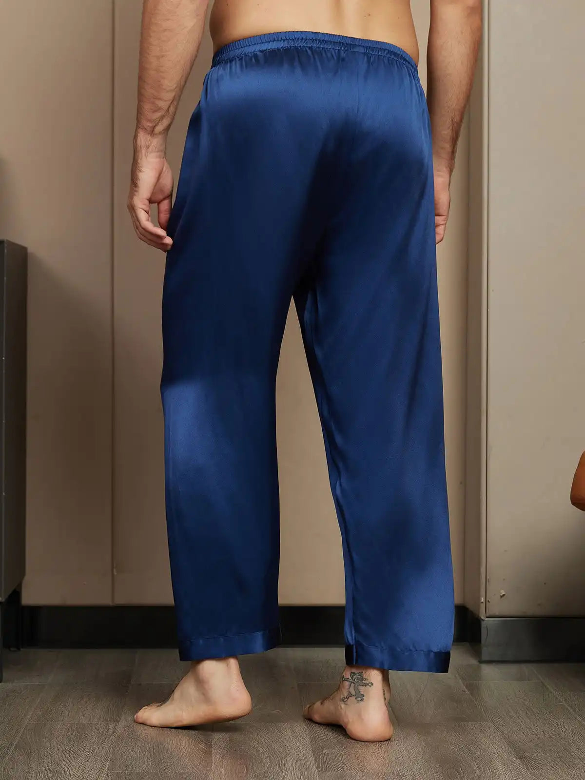 Clearance - 100% Mulberry Silk Long Relaxed Pajama Pants