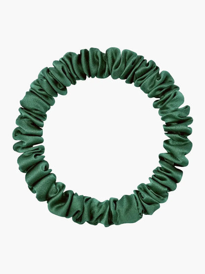 100% Mulberry Silk Soft Skinny Hair Scrunchie - 1cm