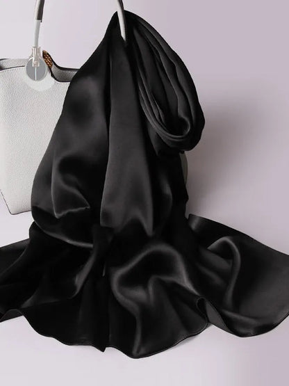 100% Mulberry Silk Long Scarf/Shawl 170x53cm