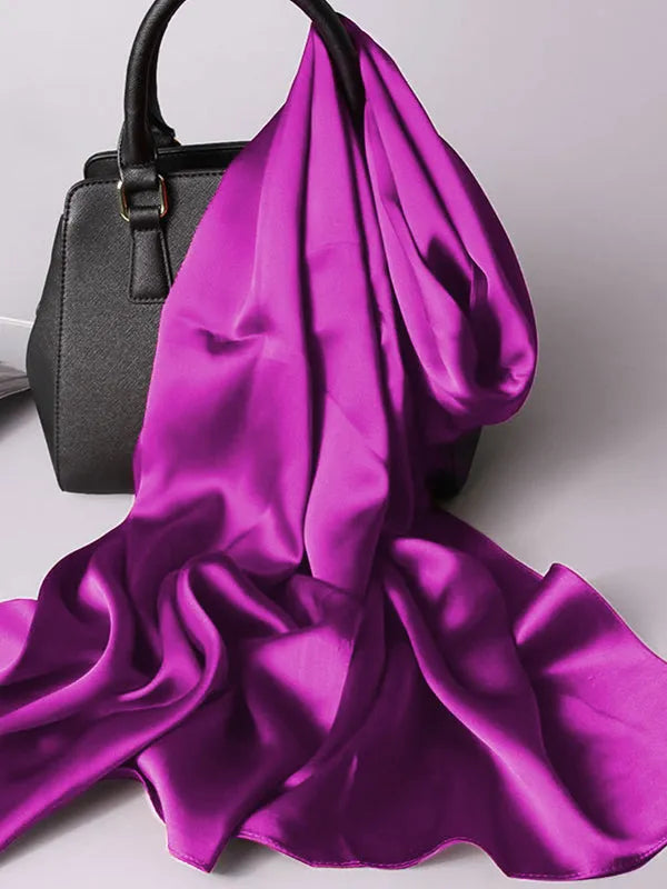 100% Mulberry Silk Long Scarf/Shawl 170x53cm