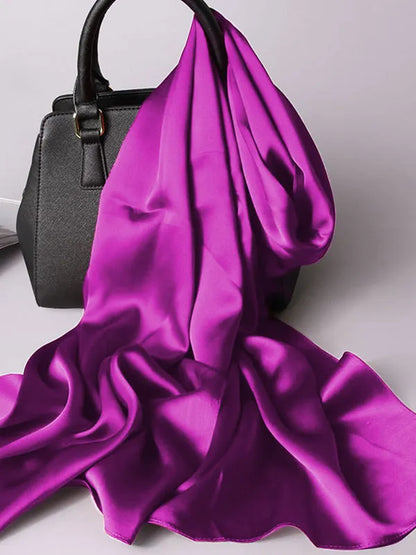 100% Mulberry Silk Long Scarf/Shawl 170x53cm