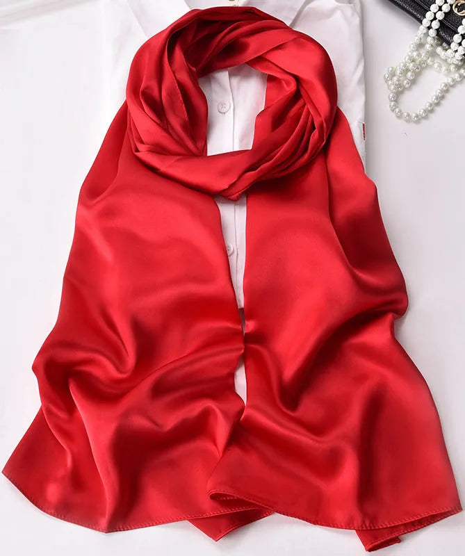 100% Mulberry Silk Long Scarf/Shawl 170x53cm