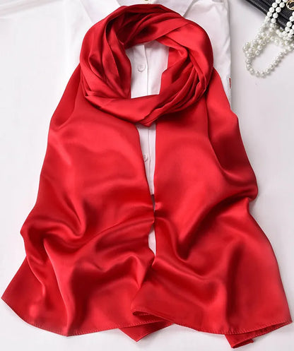 100% Mulberry Silk Long Scarf/Shawl 170x53cm