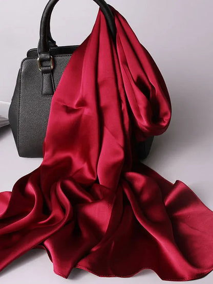 100% Mulberry Silk Long Scarf/Shawl 170x53cm