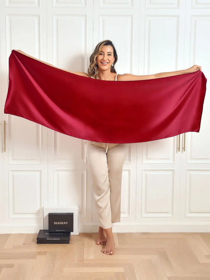 100% Mulberry Silk Long Scarf/Shawl 170x53cm