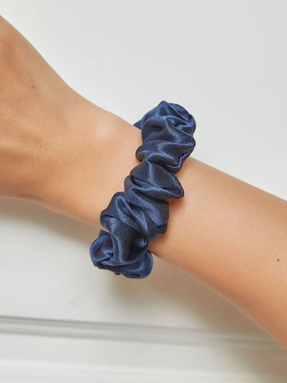 100% Mulberry Silk Soft Classic Hair Scrunchie - 2cm