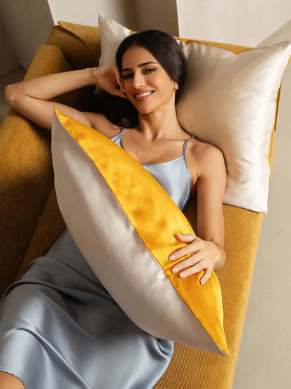 19Momme 100% Mulberry Silk Pillowcase - Envelope Closure