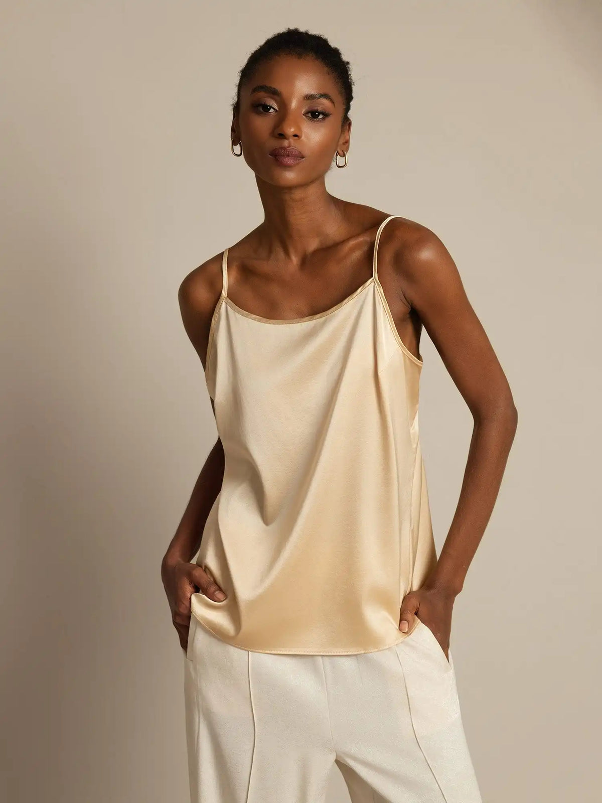 19Momme Silk Spaghetti Strap Camisoles
