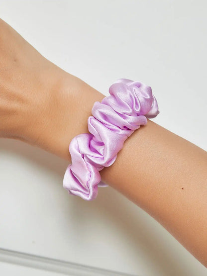 100% Mulberry Silk Soft Classic Hair Scrunchie - 2cm