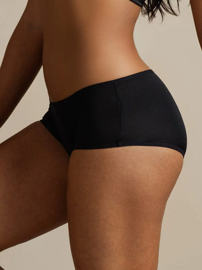 100% Mulberry Silk Comfort Casual Hipster Boyshort Panty