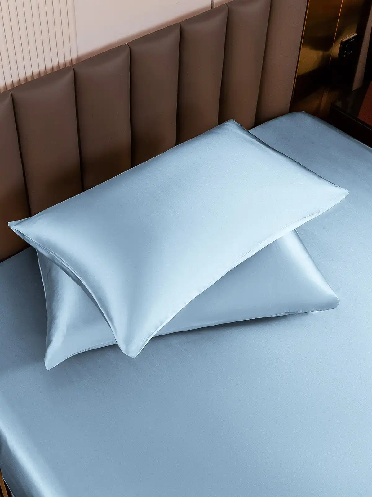 2Pcs 19Momme 100% Mulberry Silk Pillowcases Bundle - Envelope